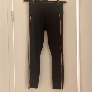 100% AUTH TORY BURCH TORY SPORT NAVY LEGGINGS SZ S